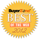 Best of BuyerZone Business Technology Blogs of 2012 Recipient