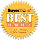 Best of BuyerZone Content Marketing Blog Recipient