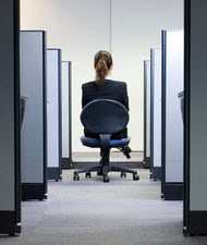 Office cubicles can help organize department teams
