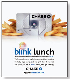 Chase Bank ad